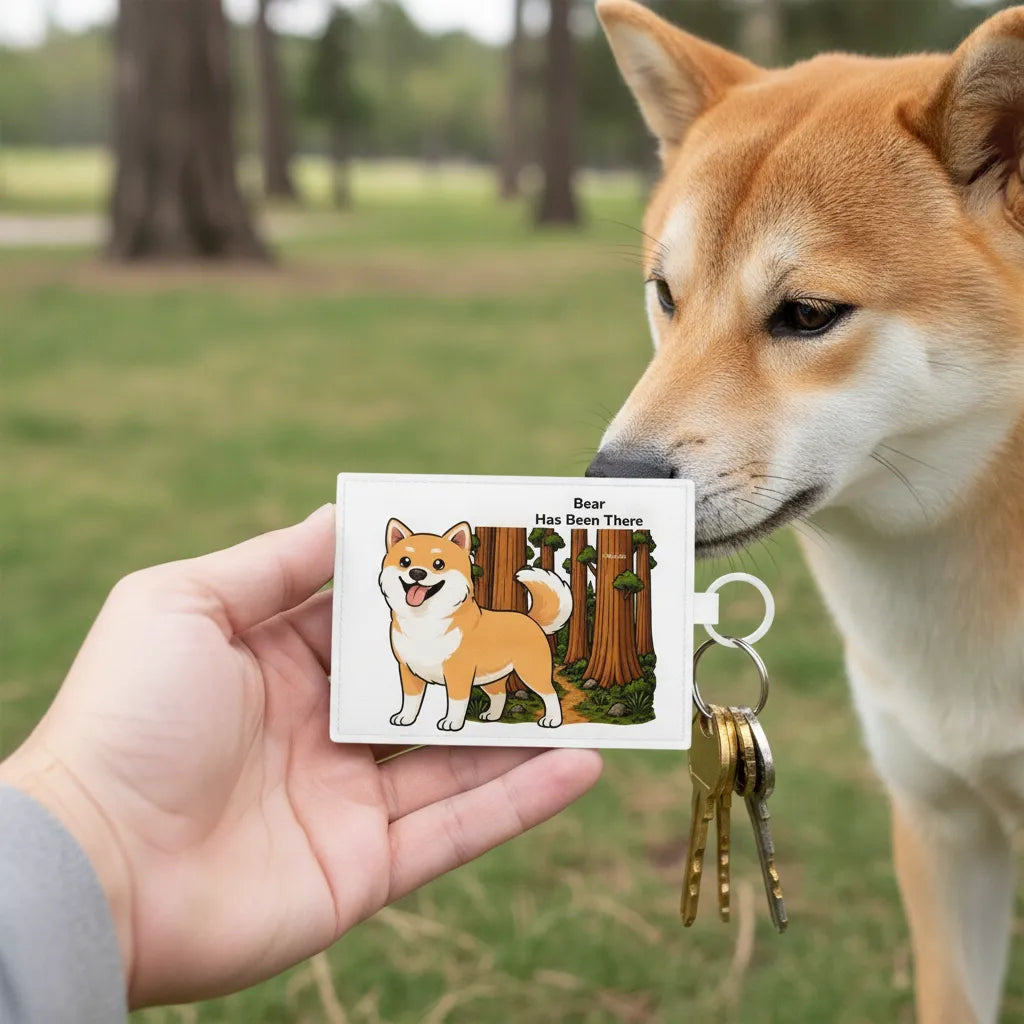Personalized Dog Travel Card Holder