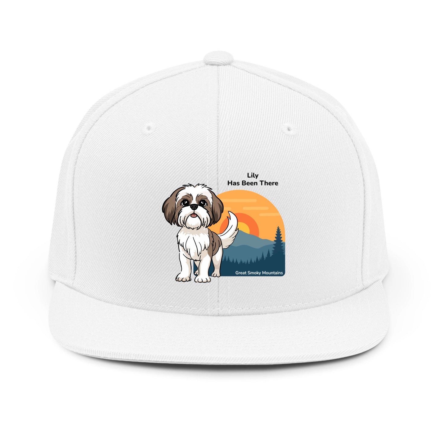 Personalized Dog National Park Snapback Hat