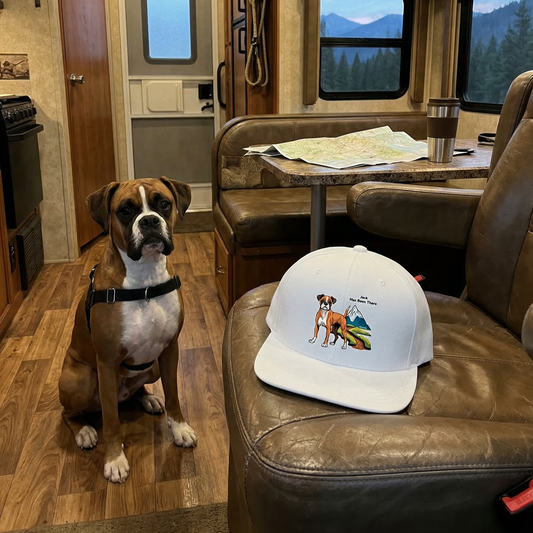 Personalized Dog Outdoor Adventure Snapback Hat