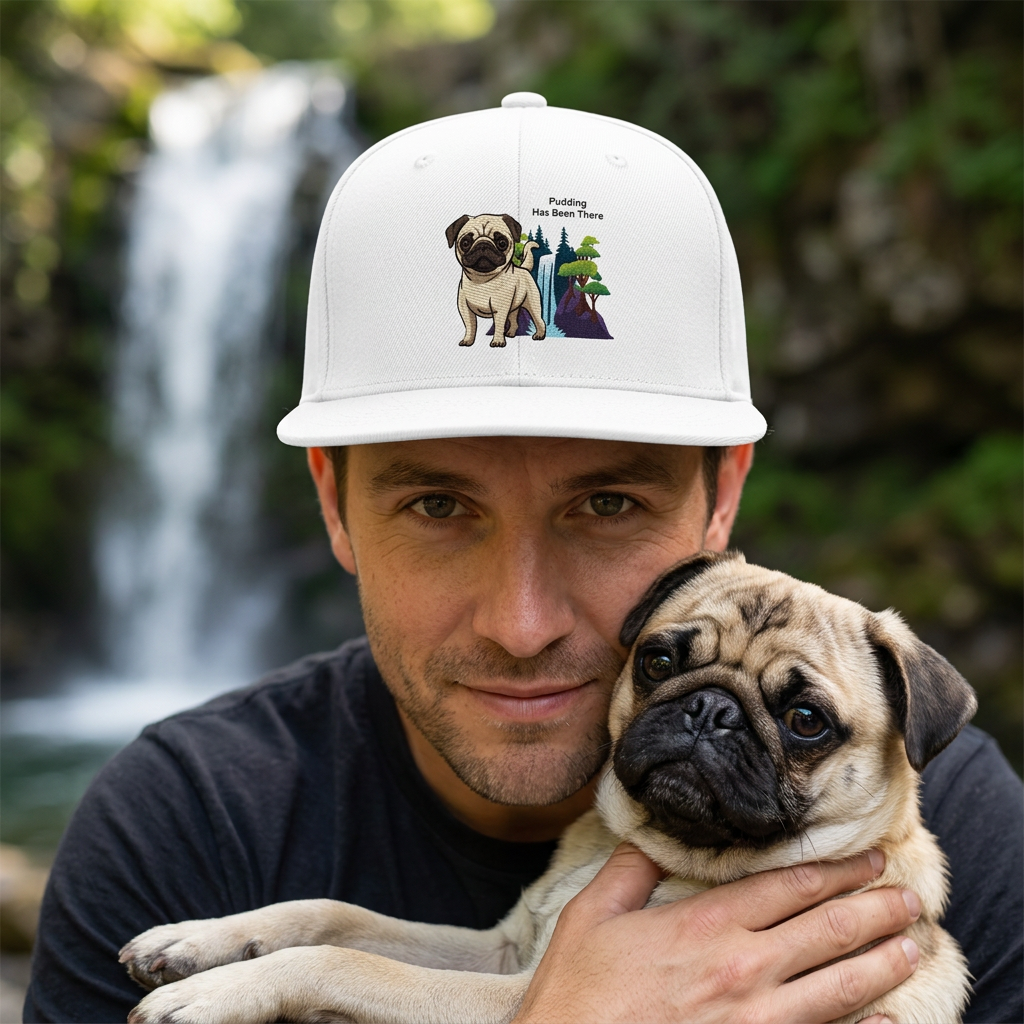 Personalized Dog Outdoor Adventure Snapback Hat