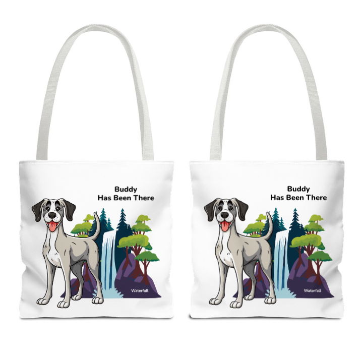 Personalized Dog Outdoor Adventure Tote Bag | Has Been There Bag