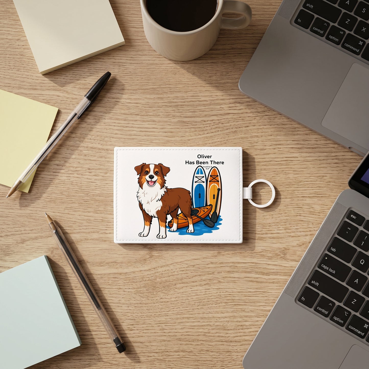 Personalized Dog Travel Card Holder